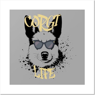 Corgi Life Posters and Art